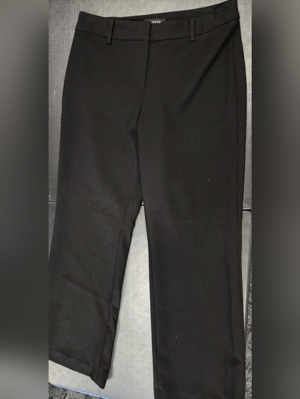 Talbots Black Tailored Ladies Dress Pants Sz 10